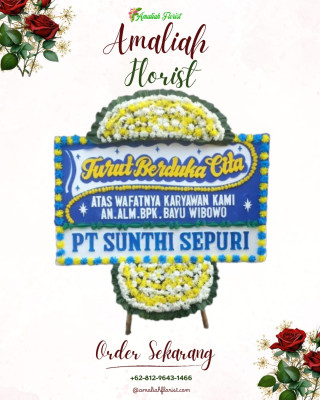 Papan Bunga Duka di Thehok