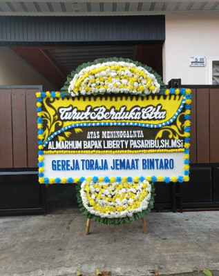 Papan Bunga Duka di Thehok