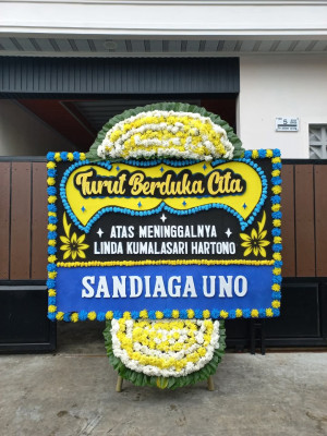 Papan Bunga Duka di Thehok